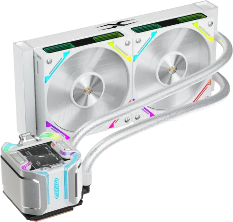 Photo de Kit Watercooling AIO 1stPlayer X-240 ARGB - 240mm (Blanc)