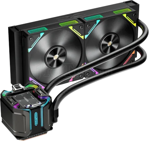 Photo de Kit Watercooling AIO 1stPlayer X-240 ARGB - 240mm (Noir)