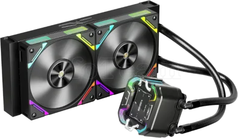 Photo de Kit Watercooling AIO 1stPlayer X-240 ARGB - 240mm (Noir)