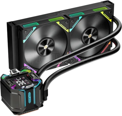 Photo de Kit Watercooling AIO 1stPlayer X-240E ARGB - 240mm (Noir)