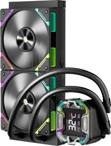 Photo de Kit Watercooling AIO 1stPlayer X-240E RGB - 240mm (Noir)