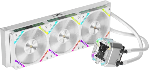 Photo de Kit Watercooling AIO 1stPlayer X-360 ARGB - 360mm (Blanc)