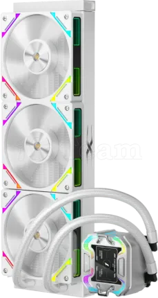 Photo de Kit Watercooling AIO 1stPlayer X-360 ARGB - 360mm (Blanc)