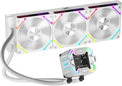 Photo de Kit Watercooling AIO 1stPlayer X-360 ARGB - 360mm (Blanc)