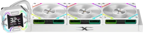Photo de Kit Watercooling AIO 1stPlayer X-360E ARGB - 360mm (Blanc)