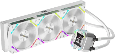 Photo de Kit Watercooling AIO 1stPlayer X-360E RGB - 360mm (Blanc)