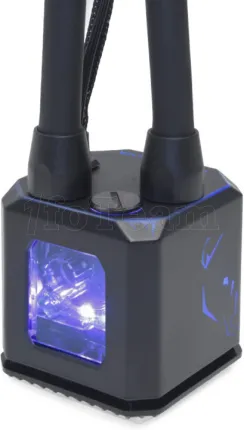 Photo de Kit Watercooling AIO Alphacool Eisbaer Aurora RGB - 240mm (Noir)