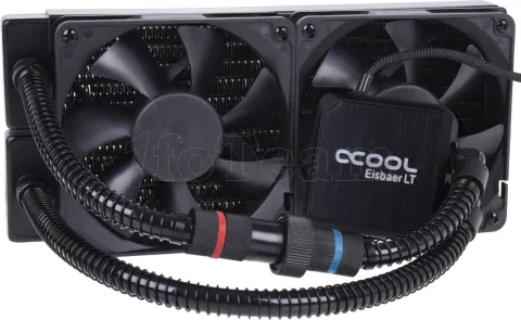 Photo de Kit Watercooling AIO Alphacool Eisbaer LT - 240mm (Noir)