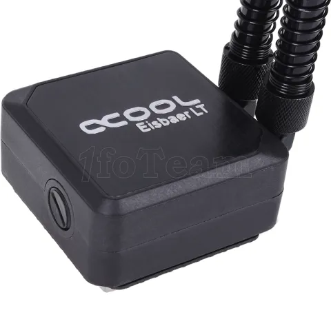Photo de Kit Watercooling AIO Alphacool Eisbaer LT - 240mm (Noir)