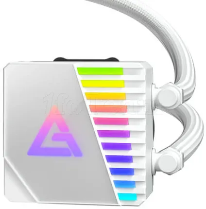 Photo de Kit Watercooling AIO Antec Symphony ARGB - 360mm (Blanc)