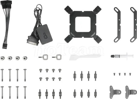Photo de Kit Watercooling AIO Antec Vertex RGB - 240mm (Noir)