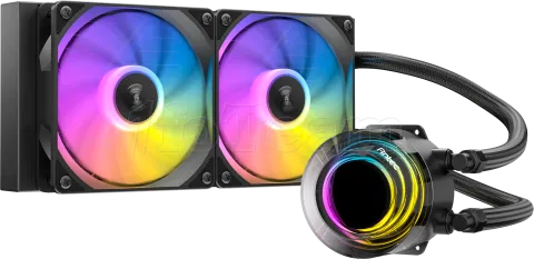 Photo de Kit Watercooling AIO Antec Vortex Lum RGB - 240mm (Noir)