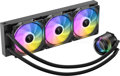 Photo de Kit Watercooling AIO Antec Vortex Lum RGB - 360mm (Noir)