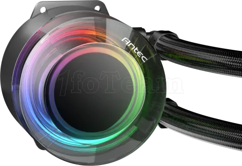Photo de Kit Watercooling AIO Antec Vortex Lum RGB - 360mm (Noir)