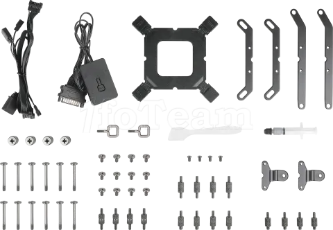 Photo de Kit Watercooling AIO Antec Vortex Lum RGB - 360mm (Noir)