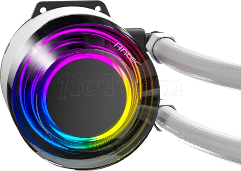 Photo de Kit Watercooling AIO Antec Vortex RGB - 360mm (Blanc)