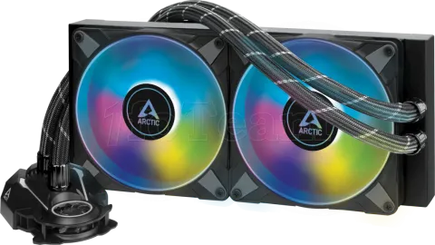 Photo de Kit Watercooling AIO Arctic Liquid Freezer II aRGB - 280mm (Noir)