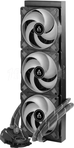 Photo de Kit Watercooling AIO Arctic Liquid Freezer II RGB - 420mm (Noir)