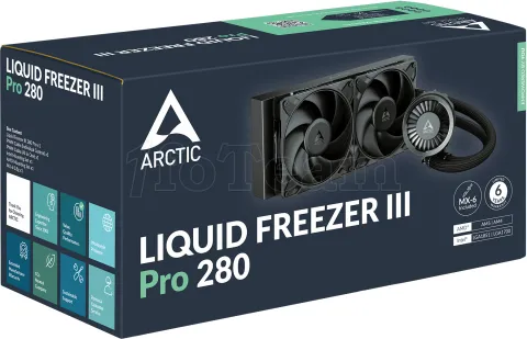 Photo de Kit Watercooling AIO Arctic Liquid Freezer III Pro - 280mm (Noir)