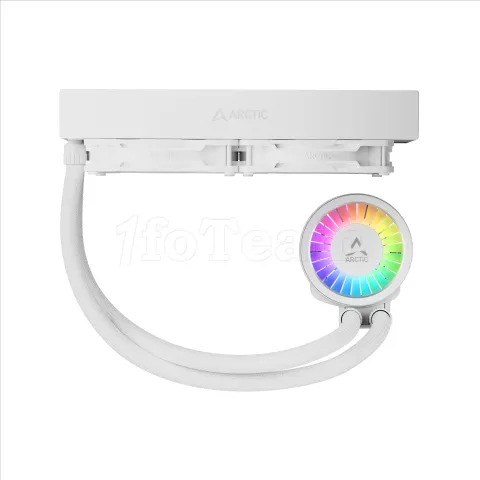 Photo de Kit Watercooling AIO Arctic Liquid Freezer III Pro RGB - 240mm (Blanc)