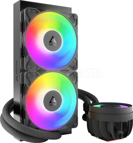 Photo de Kit Watercooling AIO Arctic Liquid Freezer III Pro RGB - 240mm (Noir)