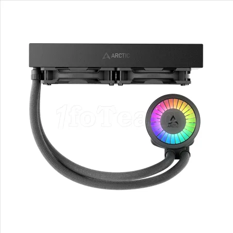 Photo de Kit Watercooling AIO Arctic Liquid Freezer III Pro RGB - 240mm (Noir)