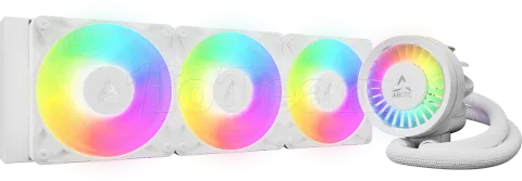 Photo de Kit Watercooling AIO Arctic Liquid Freezer III Pro RGB - 360mm (Blanc)