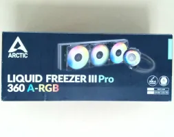 Photo de Kit Watercooling AIO Arctic Liquid Freezer III Pro RGB - 360mm (Noir) - ID 223703