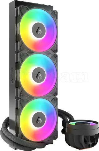 Photo de Kit Watercooling AIO Arctic Liquid Freezer III Pro RGB - 360mm (Noir)