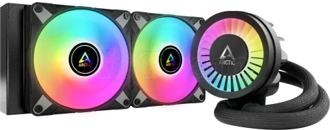 Photo de Kit Watercooling AIO Arctic Liquid Freezer III RGB - 240mm (Noir)