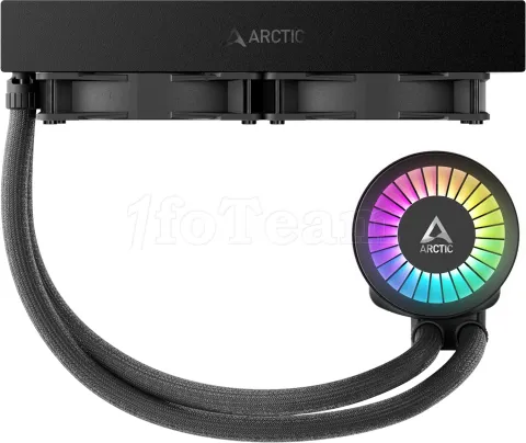 Photo de Kit Watercooling AIO Arctic Liquid Freezer III RGB - 240mm (Noir)