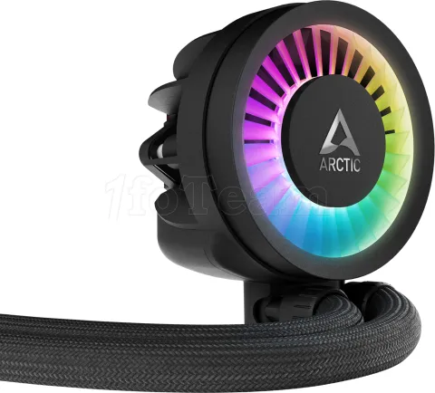 Photo de Kit Watercooling AIO Arctic Liquid Freezer III RGB - 240mm (Noir)