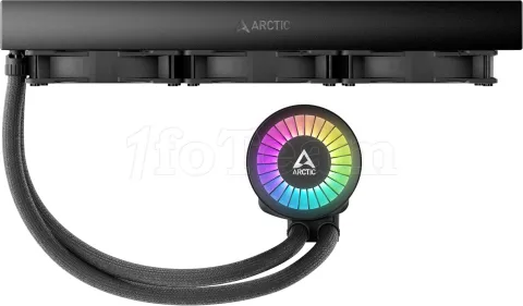 Photo de Kit Watercooling AIO Arctic Liquid Freezer III RGB - 360mm (Noir)