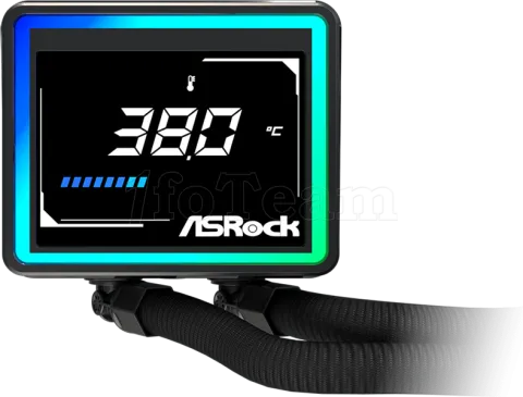 Photo de Kit Watercooling AIO ASRock Challenger Digital RGB - 240mm (Noir)