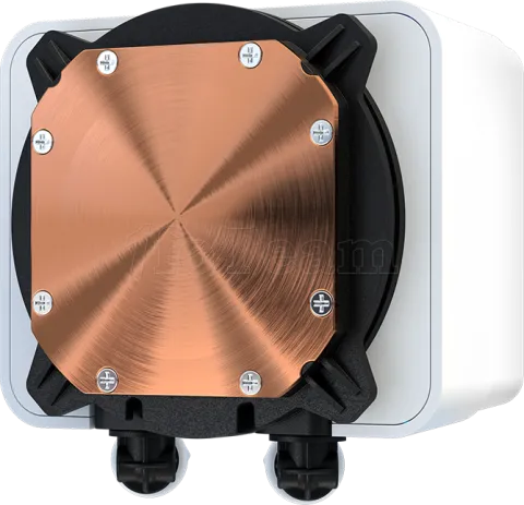 Photo de Kit Watercooling AIO ASRock Challenger Digital RGB - 360mm (Blanc)