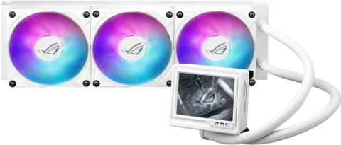 Photo de Kit Watercooling AIO Asus Rog RYUJIN III extreme ARGB - 360mm (Blanc)
