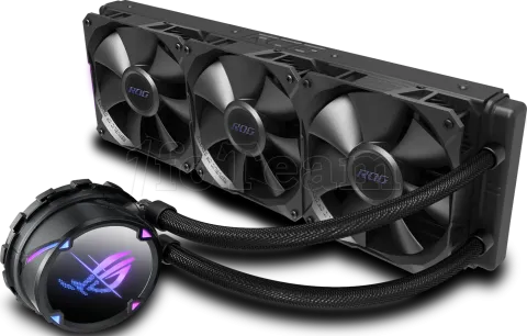 Photo de Kit Watercooling AIO Asus Rog Strix LC II - 360mm (Noir)