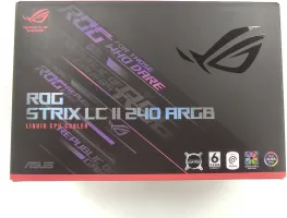 Photo de Kit Watercooling AIO Asus Rog Strix LC II RGB - 240mm (Noir) - SN N1RCCG000ETU - ID 204591