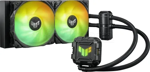 Photo de Kit Watercooling AIO Asus Tuf Gaming LC II RGB - 240mm (Noir)