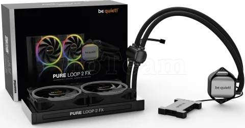 Photo de Kit Watercooling AIO Be Quiet Pure Loop 2 FX RGB - 240mm (Noir)