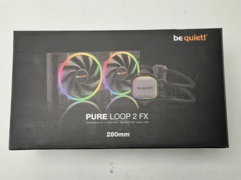 Photo de Kit Watercooling AIO be quiet! Pure Loop 2 FX RGB - 280mm (Noir) #bqsince02 - SN 014V3020003981 - ID 201362