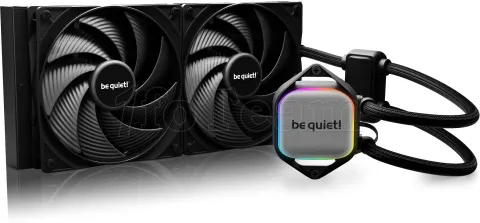 Photo de Kit Watercooling AIO Be Quiet Pure Loop 2 RGB - 280mm (Noir)