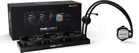 Photo de Kit Watercooling AIO be quiet! Pure Loop 2 RGB - 360mm (Noir)