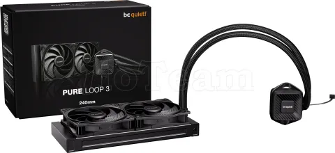 Photo de Kit Watercooling AIO be quiet! Pure Loop 3 - 240mm (Noir)