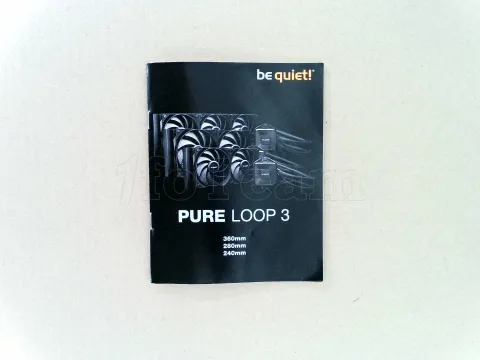 Photo de Kit Watercooling AIO be quiet! Pure Loop 3 - 280mm (Noir) - SN 028EUV5350001314 - ID 223701