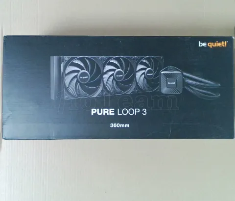 Photo de Kit Watercooling AIO be quiet! Pure Loop 3 - 360mm (Noir) - SN 029EUV5390006861 - ID 224738