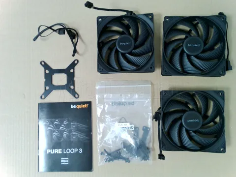Photo de Kit Watercooling AIO be quiet! Pure Loop 3 - 360mm (Noir) - SN 029EUV5390006861 - ID 224738