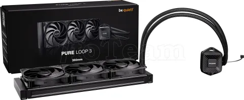 Photo de Kit Watercooling AIO be quiet! Pure Loop 3 - 360mm (Noir)
