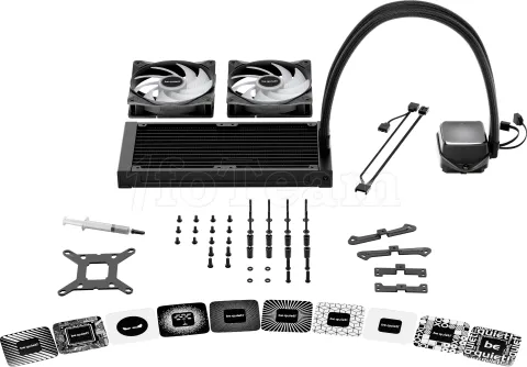 Photo de Kit Watercooling AIO be quiet! Pure Loop 3 LX RGB - 240mm (Noir)