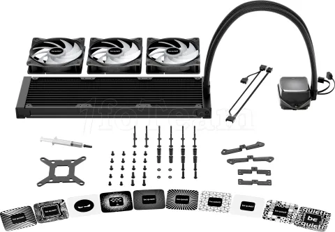 Photo de Kit Watercooling AIO be quiet! Pure Loop 3 LX RGB- 360mm (Noir)